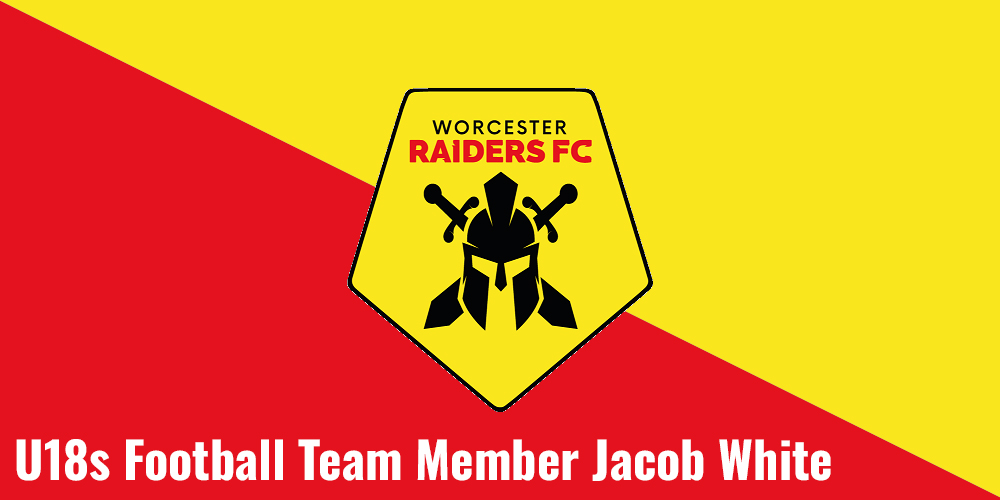 Proud to sponsor Worcester Raiders U18s Team Member Jacob White
